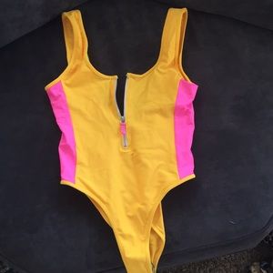 Lovers + Friends zippy one piece